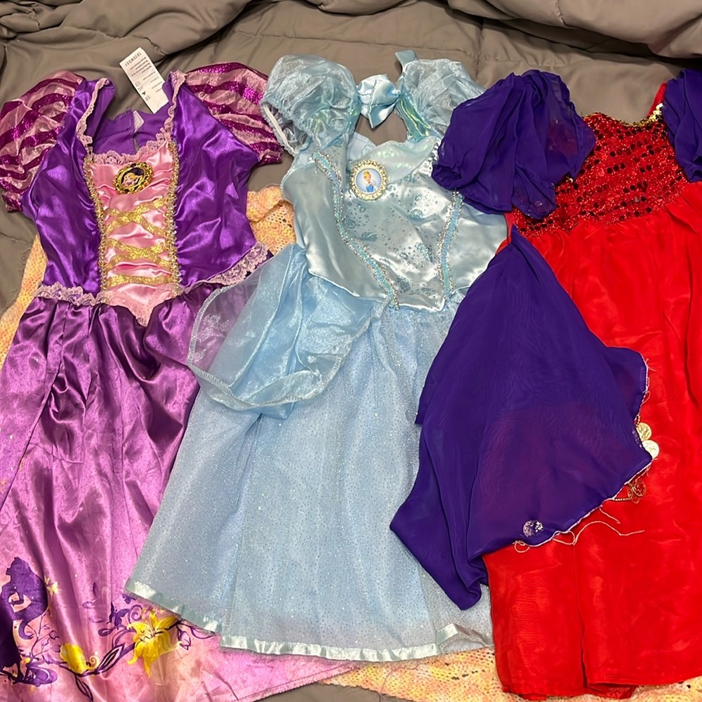 Girls 4T Play Dresses ( 3 dresses)